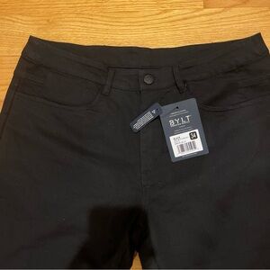 BYLT Basics Jet Black Slim Fit Jeans